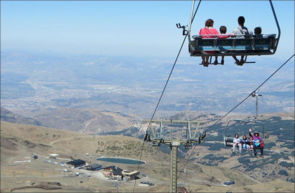 Ski & Snow Apartmentos By Todosierranevada - Plaza Principal Junto A Los Telecabinas Sierra Nevada Kültér fotó